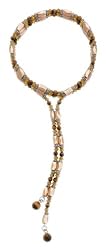 Tiger Eye Magnetic Bead - Strand, 40", - 1 wrap
