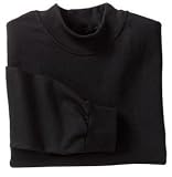 Port & Company - Mock T-Neck Black-S