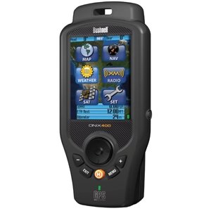 External hard drive:Bushnell Onix400 GPS XM Receiver