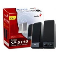 Genius SP-S110 Lautsprechersystem 2.0 1 Watt RMS schwarz Preisvergleich
