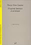 Propri�t� litt�raire et artistique