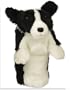 Daphnes woods headcover border collie oversize