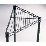 Metro 18 Inch Triangle Shelf Black