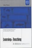 Learning and Teaching in Distance Education: Analyses and Interpretations from an International Perspective (Open & Distance Learning)
