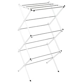 <b>Polder 8316-79 Compact Accordion Clothes Dryer, Chrome/White</b>