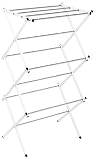Polder 8316-79 Compact Accordion Clothes Dryer, Chrome/White