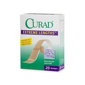 Curad Extreme Lengths Bandages - 20 ea