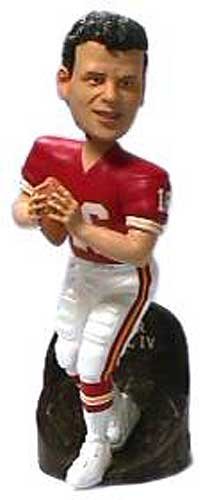 Kansas City Chiefs NFL Len Dawson Super Bowl 4 Mvp Bobble Head