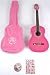 SX GRC1K LH CPK Left Handed Pink Acoustic Guitar Package