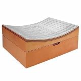 Morpier Firenze Quadrix - Convex Sterling Silver Jewelry Box w/Mirror