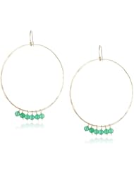 Lotus Jewelry Studio 14k Gold-Filled or Sterling Silver Dancing Berry Hoop Earrings