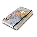 World Map Notebook, 4in X 6in