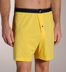 Nautica Hero Knit Boxer (080241) S/Aspen Gold