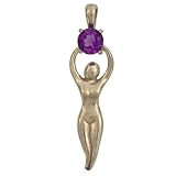 Amethyst Goddess Pendant Medium