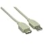 USB 2.0 Verl�ngerung Stecker A an Buchse A, 3m