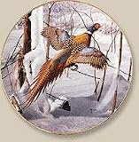 Wild Wings Gamebirds & Waterfowl Plates - Misty Morning Pheasant - B0006U38P8