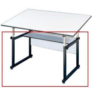 Alvin Workmaster Drafting Table Base Only, Black Alvin Workmaster Drafting Table Base Only, Black