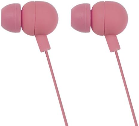 BLABLABLA Professional Hi-Fi Noise 3.5mm Stereo Earphone In-ear Headphone with Mic Pink