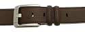 Mens Genuine Brown Leather Belt In Gift Box (N9)