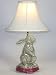 Green Bunny Ceramic Table Lamp