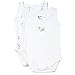 Feathers Baby Boy Bunny Print 100% Cotton Super Soft Onesies Undershirt 2-Pack