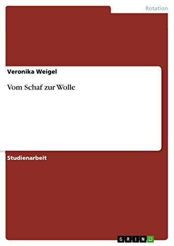 Vom Schaf zur Wolle (German Edition)