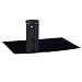 Design DVD/Bluray-Player Glas Wandhalterung / Wandregal / schwarz