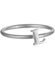Dogeared "A~Z" Little Initial L Ring