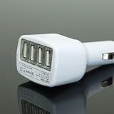 MS Energy 4 port USB Car Charger for iPhone, iPod, GPS, HTC, tablets and more