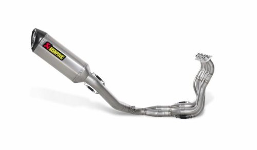 Akrapovic Evolution Exhaust with Hexagonal Muffler - Full System/Titanium