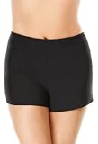 Avenue Plus Size Solid Swim Short
