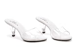 3 Heel Clear Mule. by Ellie