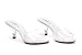 3 Heel Clear Mule. by Ellie