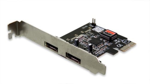 Syba SD-SA2PEX-2E PCIe 2x e-SATA Ports with SIL3132 Chipset