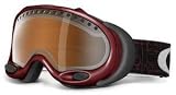 Oakley A-Frame Snow Dark Metallic Red / Black Iridium Goggles