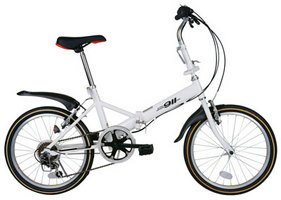 ｍｉｍｕｇｏ（ミムゴ）　２０インチノーパンク折畳自転車　６段ギア付　MG-TE206N