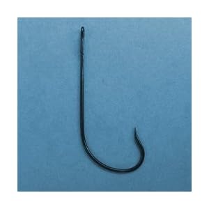 Ad Swier Pike Fly Hook Black Nickel 4/0