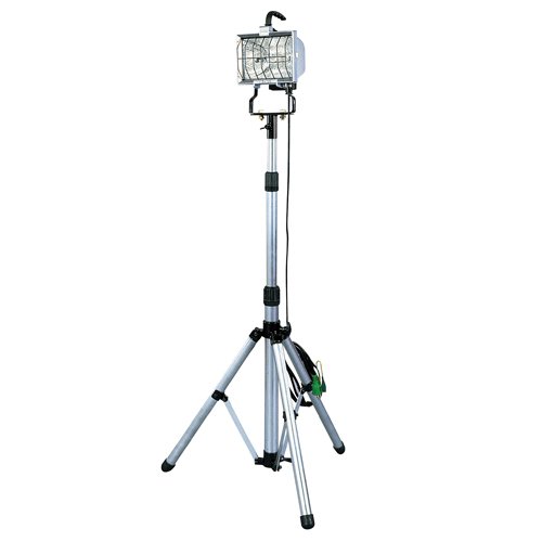 日動 ハロスター500 (500Wハロゲン投光器 1灯三脚スタンド式) HS-500L