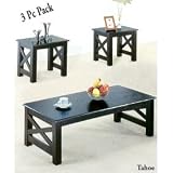 Delightful 3 Pc Coffee/End Table Set