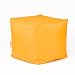 Kitchen & Housewares : BAR B CUBE Beanbag Stool YELLOW - Outdoor & Indoor use (water resistant)