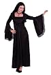 ADULT Angel of Darkness Great Gothic Witch Costume with Cool Sleeves