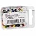 Map Tacks with 3/16" Head, 3/8" Point, Assorted Colors, 100/Box GEMMTA