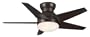 44" Casablanca Isotope Espresso Cocoa Hugger Ceiling Fan