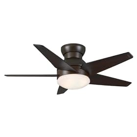 44" Casablanca Isotope Espresso Cocoa Hugger Ceiling Fan