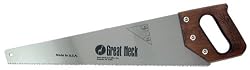 Great Neck SS208 20-Inch Aggressive Tooth Hand Saws- Wood Handle