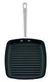 Meyer Anolon Professional Hard Anodised Square Grill Frying Pan with DuPont Autograph Non-stick coating, 24 cm