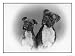 Two Unidentified Boxer Heads Slightly Tilted, Boxer Photographic Poster Print by Thomas Fall, 24x18