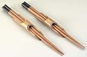 Joyce Chen Burnished Bamboo Chopstick Set with Holders