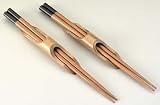 Joyce Chen Burnished Bamboo Chopstick Set with Holders