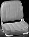 Sporting Goods : B&M FOLD DOWN BOAT SEAT WITH PLASTIC FRAMEColor: White